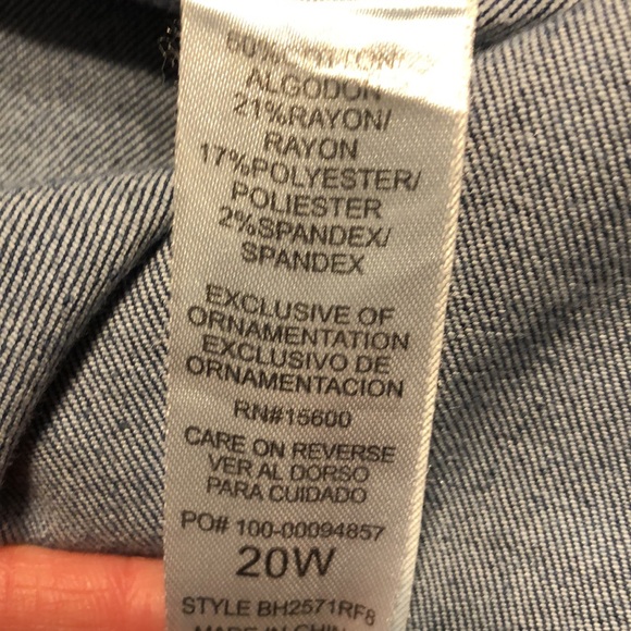 Democracy “Ab” Solution Skinny Ankle Fringe Jeans - Picture 5 of 10